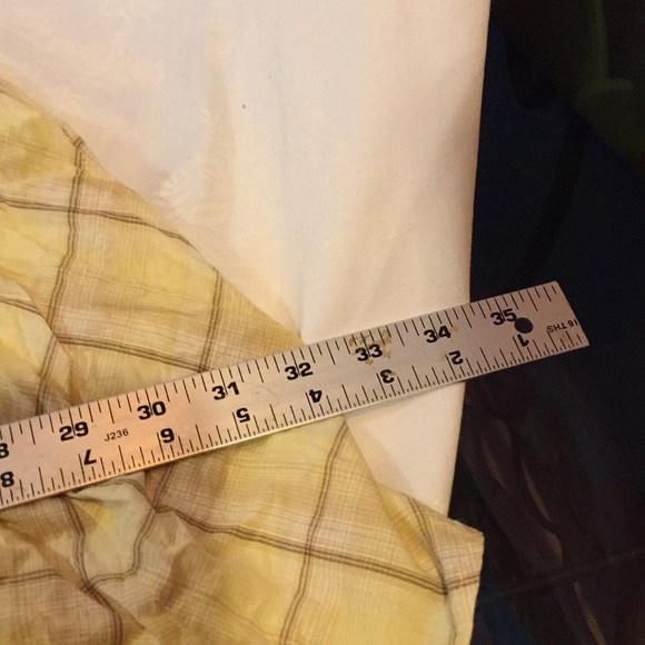 Girls skirt yellow plaid - Picture 4 of 8